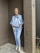 Blouse Leonie Blauw