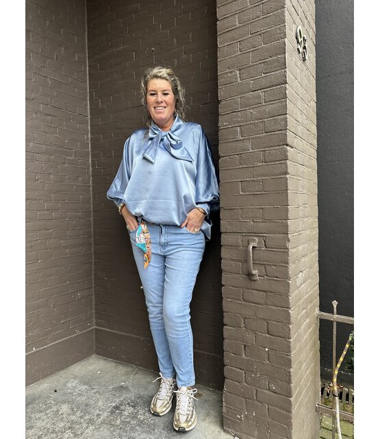 Blouse Leonie Blauw