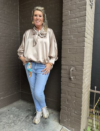 Blouse Leonie Champagne