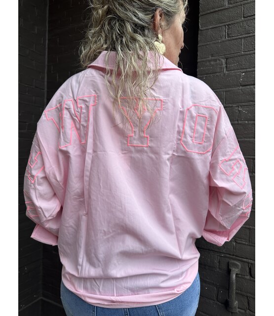 Blouse New York Roze