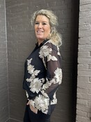 Blouse Chique Zwart/goud