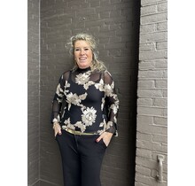 Top Chique Zwart/Goud