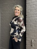 Top Chique Zwart/Goud