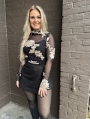 Top Chique Zwart/Goud