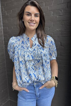 Blouse Dorien Blauw