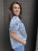 Blouse Dorien Blauw