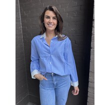Blouse Sam Blauw