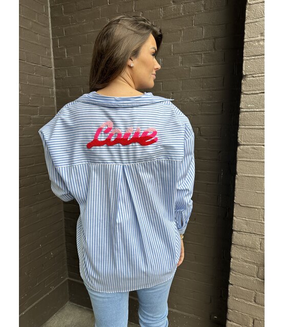 Blouse Streep Love