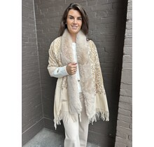 Sjaal Diva Beige