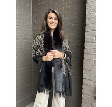Sjaal Diva Zwart