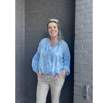 Blouse Nikita Blauw