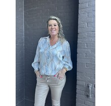 Blouse Estelle Blauw