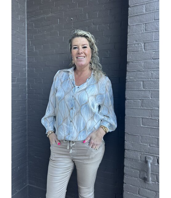 Blouse Estelle Blauw