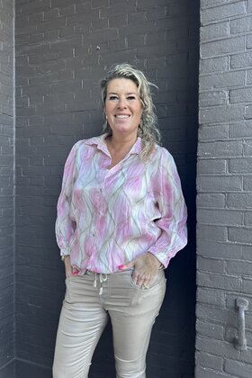 Blouse Estelle Roze