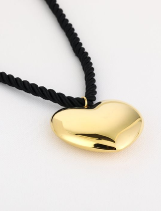 Ketting Hart zwart