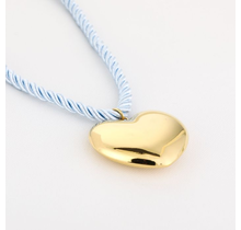 Ketting Hart blauw