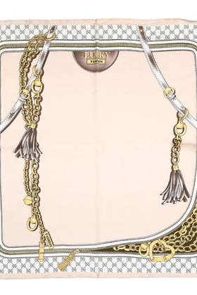 Sjaal kort Dion beige