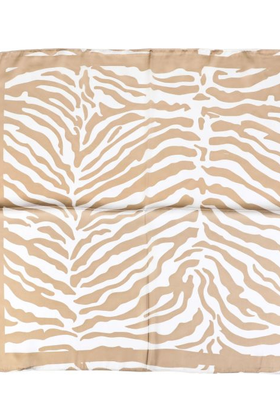 Sjaal Babs zebra beige
