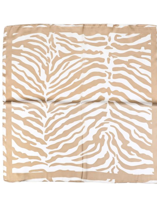 Sjaal Babs zebra beige