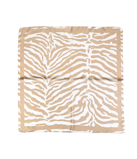 Sjaal Babs zebra beige