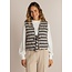Ivy Beau Gilet Sophy Off-white/Zwart