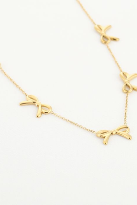 Ketting strik goud
