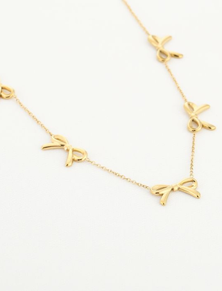 Ketting strik goud
