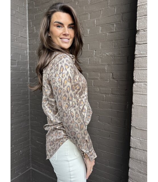 Blouse Metallic Panter