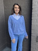 Trui Janny Blauw