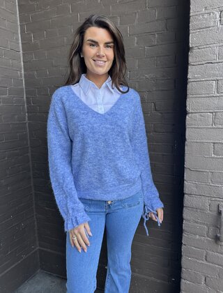 Trui Janny Blauw