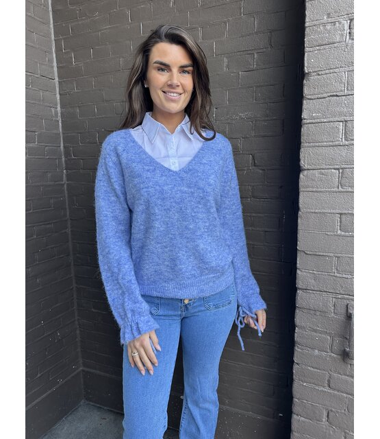Trui Janny Blauw