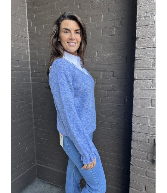 Trui Janny Blauw