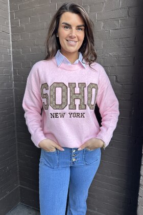 Trui Soho Roze