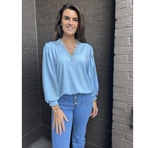 Top Vicky Lichtblauw