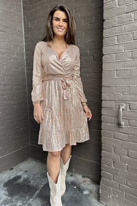 Jurk Sophie Rose Goud