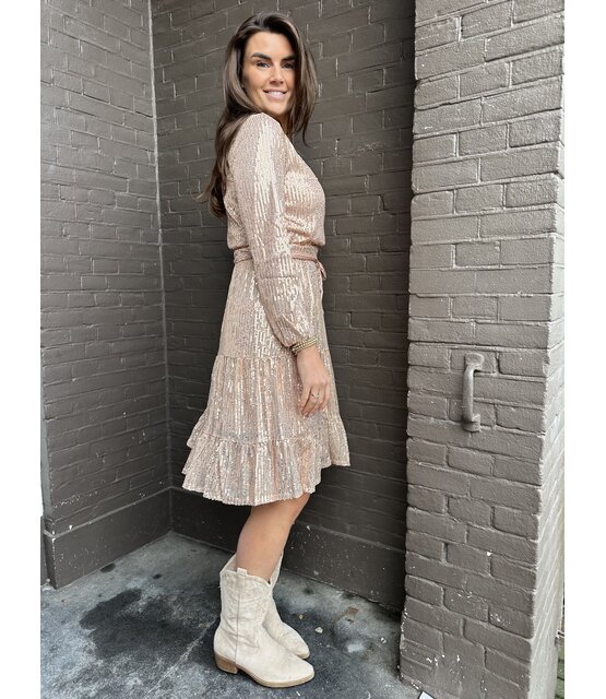 Jurk Sophie Rose Goud