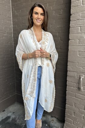 Kimono Ibiza Beige