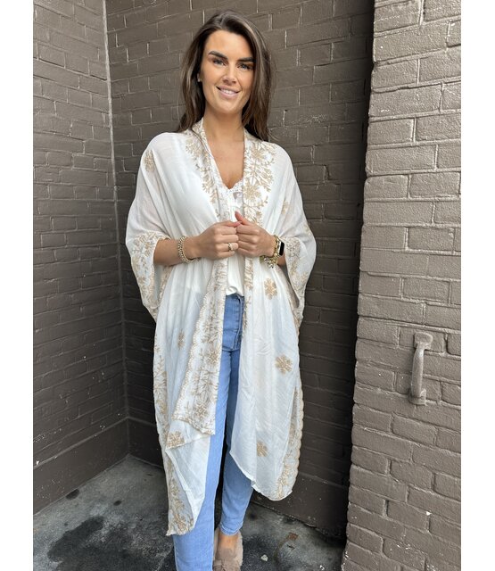 Kimono Ibiza Beige