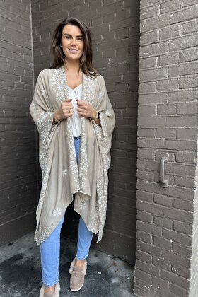 Kimono Ibiza Taupe
