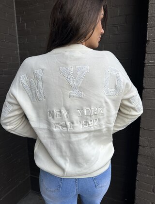 Trui New York Off-white