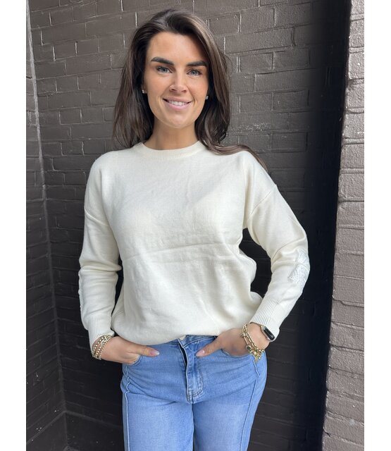 Trui New York Off-white