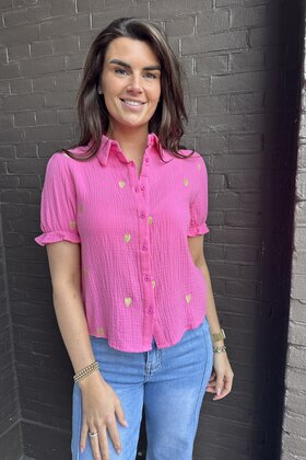 Blouse Madelief roze