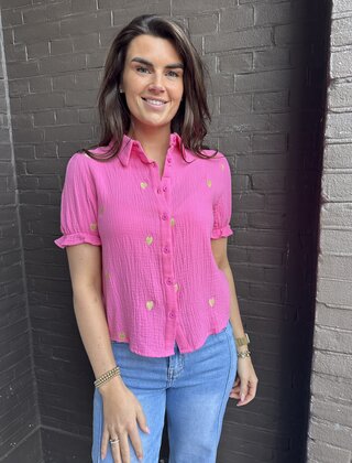Blouse Madelief roze