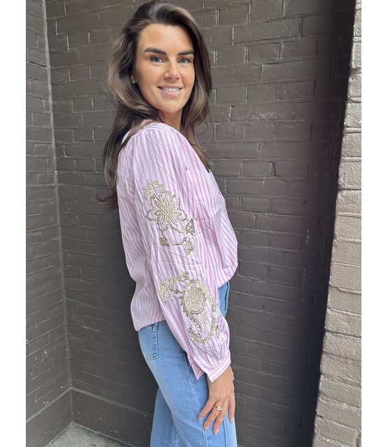 Blouse Luna Roze