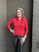 Blouse Demy Rood