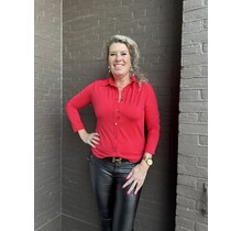 Blouse Demy Rood