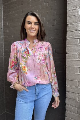 Blouse Spring Roze
