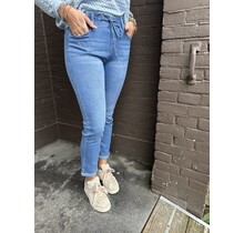 Jeans Fleur Jog Blauw