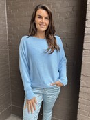 Trui Winanda blauw