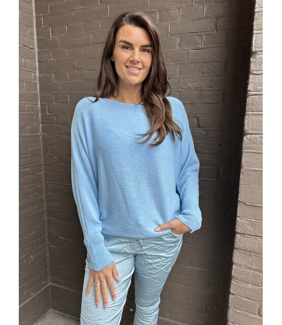 Trui Winanda blauw